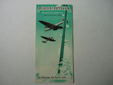 Lufthansa flugplan 1937 gebraucht kaufen  Berlin