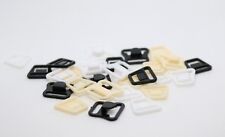 MATERNITY BREASTFEEDING NURSING BRA CLIPS CLASPS BLACK/WHITE/BEIGE, used for sale  Shipping to South Africa