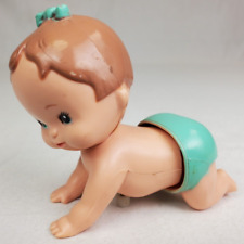 Vintage 1977 Tomy Wind Up Crawling Baby 3 3/8" Long Made In Taiwan Mint Cond for sale  Shipping to South Africa