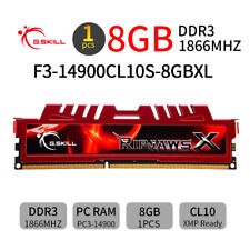 Memória DIMM AB G.SKILL Ripjaws X 8GB DDR3 1866MHz CL10 PC3-14900U 240Pin comprar usado  Enviando para Brazil