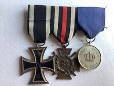 3 Orden Ehrenabzeichen Spange Eisernes Kreuz 1.WK Dienstauszeichnung Kriegsteil gebraucht kaufen  Emden