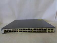 Cisco Catalyst 3750 48-Port PoE Managed Fast Ethernet Switch WS-C3750-48PS-S for sale  Houston
