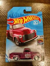 Hot Wheels Super Treasure Hunt, '52 CHEVY TRUCK with REAL RIDERS, 2018 for sale  Aurora