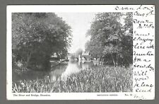 Vintage postcard river for sale  ELY