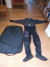 Men's 6'6" 38" chest ScubaPro scuba diving dry suit with bag and hose for sale  UK