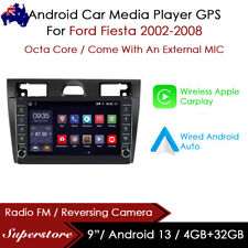 9” CarPlay Android 13 Auto carro estéreo GPS unidade principal para Ford Fiesta 2002-2008 comprar usado  Enviando para Brazil