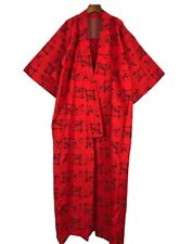 Japanese kimono red for sale  SOUTH CROYDON