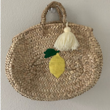 straw basket home goods for sale  Mission Hills