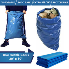 Rubble sacks blue for sale  LONDON