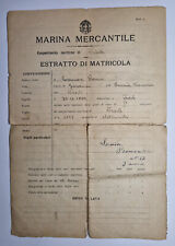 Marina mercantile estratto usato  Italia