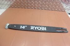 Used, Ryobi RY3714 Chainsaw Chain Bar 14" OEM for sale  Shipping to South Africa
