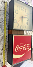 coca cola wall clock for sale  Idaho Falls