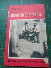 1955 guide sécurité d'occasion  Carquefou