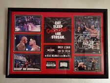 Wwe plaque autographed usato  Torino