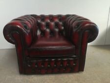 Fauteuil chesterfield cuir d'occasion  Arnage