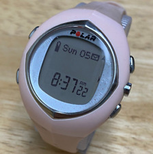Relógio Polar F6 Lady 50m rosa prata quartzo digital GPS rastreador de impostos especiais de consumo ~ nova bateria comprar usado  Enviando para Brazil