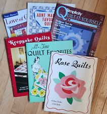 6 quilting books for sale  Novato