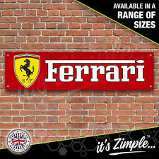 Ferrari ferrari banner for sale  Shipping to Ireland