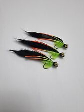 3trout flies duas pernas sili pretas e verdes olhos dourados desgrenhadas. ESTA MOSCA É MORTAL, usado comprar usado  Enviando para Brazil