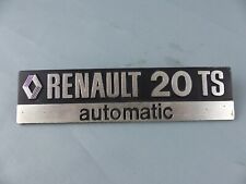 Renault automatic ancien d'occasion  Alsting