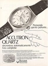 Pubblicità orologio bulova usato  Castelfidardo
