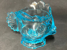 Blue vaseline glass for sale  Shipping to Ireland