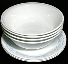 Vintage Corelle Sea & Sand 6.25" Cereal Bowls & 6.75" Dessert Plates (Lot of 7) for sale  Shipping to South Africa