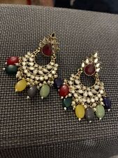 Indian earrings real for sale  Rocky Hill