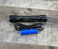 Used, Energizer Rechargeable Flashlight With Charging Cable & Battery PMTRL8 Tactical for sale  Shipping to South Africa