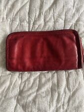 Campomaggi red leather for sale  DENBIGH