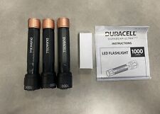 Linterna LED Duracell 1000LM 4AAA paquete de 3 + 12 piezas baterías alcalinas AAA M22E segunda mano  Embacar hacia Argentina