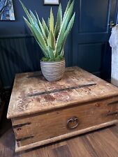 Wooden chest trunk for sale  BENFLEET