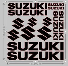 Suzuki decals stickers for sale  BIRMINGHAM