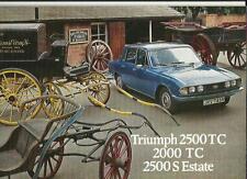 Triumph 2500 2000 for sale  FRODSHAM