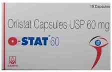 PAQUETE DE 80 CÁPSULAS O-STAT ObiNil HS Orlistat de 60 mg pérdida de peso quema grasa segunda mano  Embacar hacia Argentina