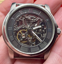 Kenneth Cole New York KC1514 Skeleton Automatic Wristwatch Watch Working No Band, used for sale  Shipping to South Africa