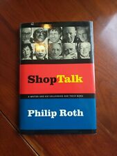 FIRMADO - SHOP TALK por Philip Roth - 1er/1er HCDJ 2001 - fino segunda mano  Embacar hacia Argentina