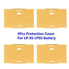4 piezas Funda protectora de batería LP-E6 para batería Canon LP-E6 LP-E6N LP-E6NH, usado segunda mano  Embacar hacia Argentina