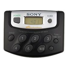 Sony Walkman AM/FM/WB Radio SRF-M37V Reloj TV Clima Funcionamiento Probado con Clip, usado segunda mano  Embacar hacia Argentina