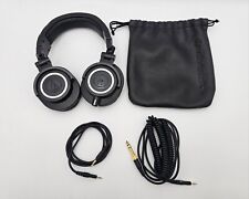 Fones de ouvido Audio-Technica ATH-M50X monitor de estúdio profissional preto excelente! comprar usado  Enviando para Brazil