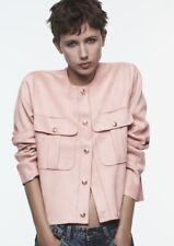 zara pink jacket for sale  SOLIHULL