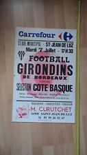 Affiche football girondins d'occasion  Saint-Sever