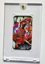 1993 Michael Jordan NBA Jam Acclaim Sega Genesis tarjeta refractora de tabaco • Casi nueva-como nueva• segunda mano  Embacar hacia Argentina