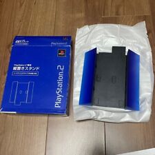 Usado, Soporte para consola oficial Sony PlayStation 2 azul vertical grasa SCPH-10220 segunda mano  Embacar hacia Argentina