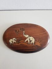 Rose wood plaque for sale  APPLEBY-IN-WESTMORLAND