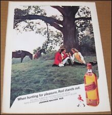 Usado, 1985 Johnnie Walker Red Label Whisky Impressão Anúncio Vintage 8,25x10,75 comprar usado  Enviando para Brazil