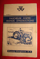 Ancien manuel instruction d'occasion  France