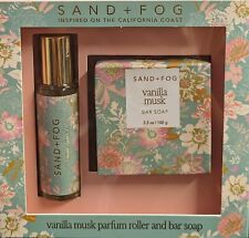 Óleo perfumado Sand + Fog Vanilla Musk Rollerbal & Soap 0,5floz/15ml. AUTÊNTICO Novo comprar usado  Enviando para Brazil