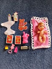 1985 década de 1990 Barbie Krissy manta bebé Desitin muñeca hay nuez comida de colección 13 pañales segunda mano  Embacar hacia Argentina