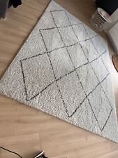 Teppich creme langfloor gebraucht kaufen  Bischofsheim
